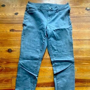 Maurices gray jeggings size large